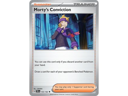 Morty's Conviction 155/162 (Play! Pokémon Prize Pack, Non-holo)