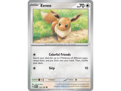 Eevee 133/165 (Holiday Calendar 2025)
