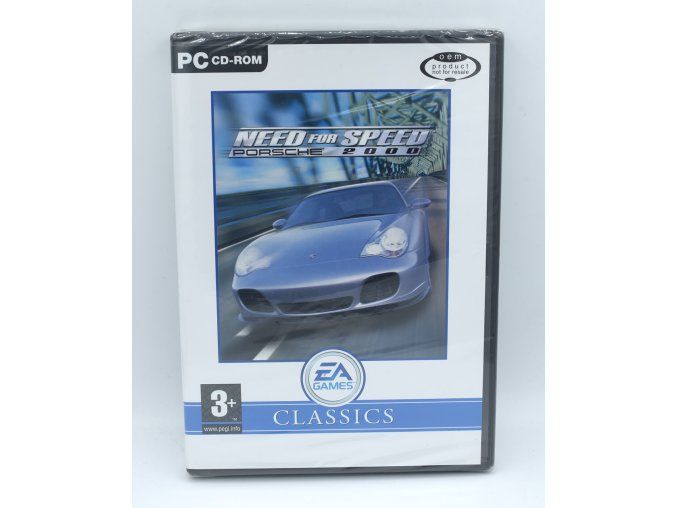 Need for speed porsche 2000 CZ/HU obal, OEM (Nová!)
