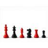 8673 2 drevene figurky staunton black red