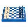 8942 7 magneticke drevene sachy mini modre