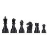 9530 2 dgt chess box modern staunton pieces black