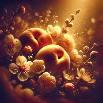 Vonný olej 10ml– Broskyňa a sladký kvet - rituál radosti