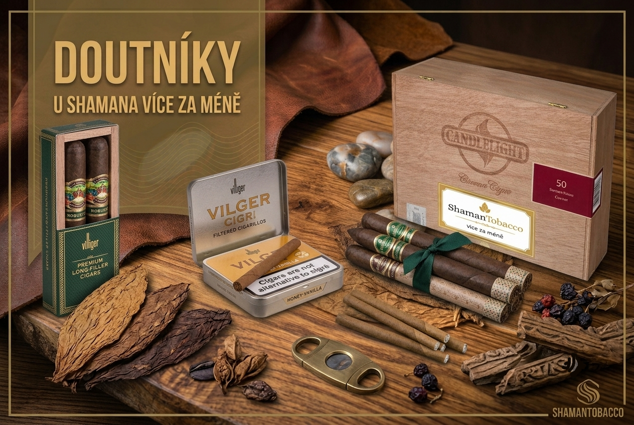 Nabídka doutníků od Shamantobacco