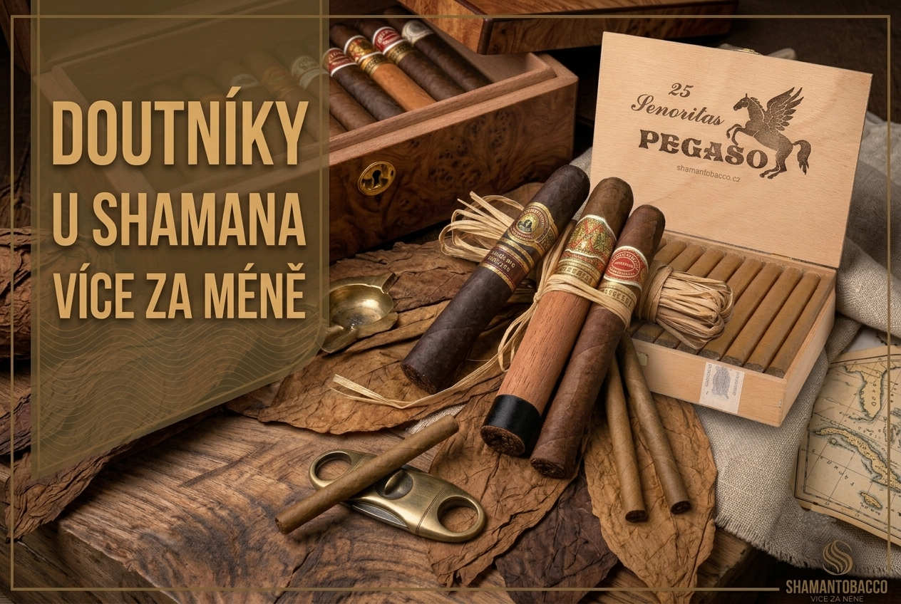 Nabídka doutníků od Shamantobacco