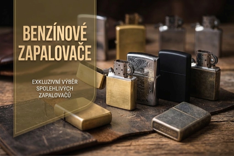 Benzínové zapalovače Zorro