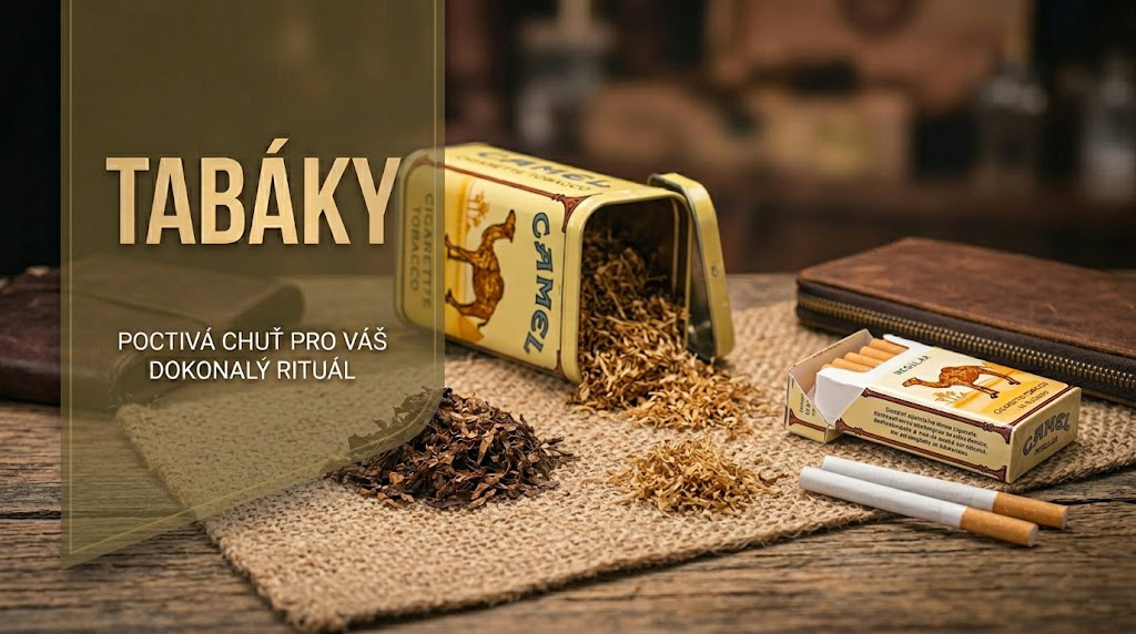 Výběr cigaretových tabáků u Shamana