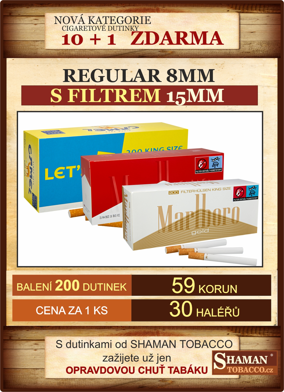 banner_10+1_dutinky_regular_CAMEL_SHAMANTOBACCO.cz_01
