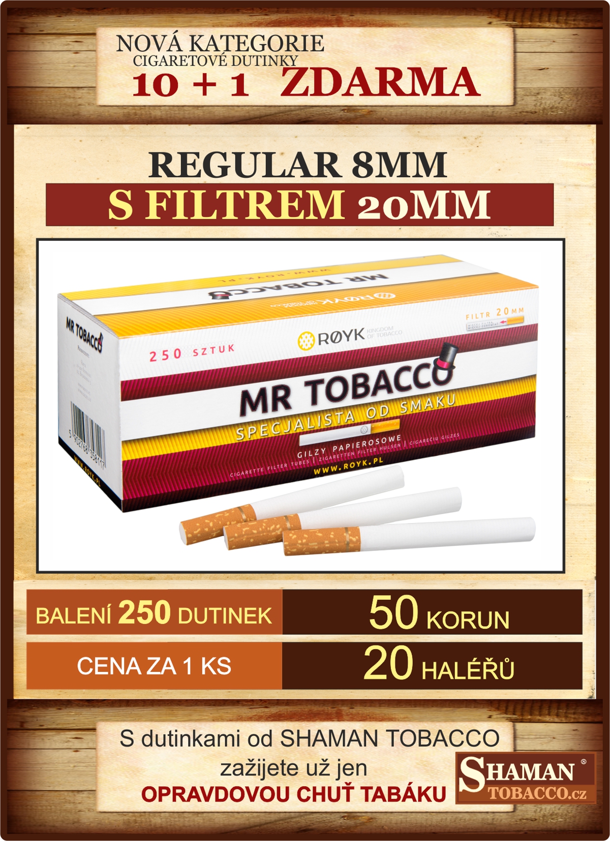 banner_10+1_dutinky_regular_MRTOBACCO_250_20mm_SHAMANTOBACCO.cz_01