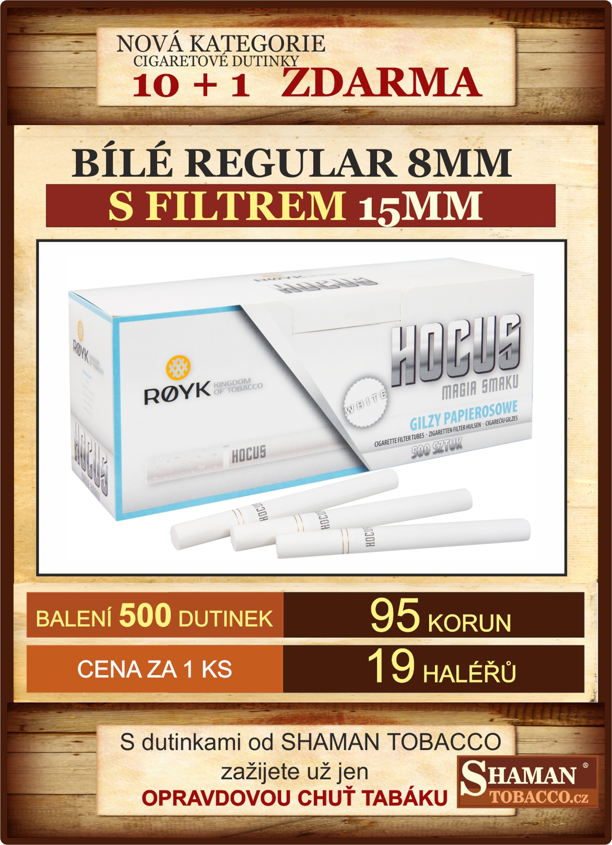 banner_10+1_dutinky_regular_bilé_HOCUS_SHAMANTOBACCO.cz_01