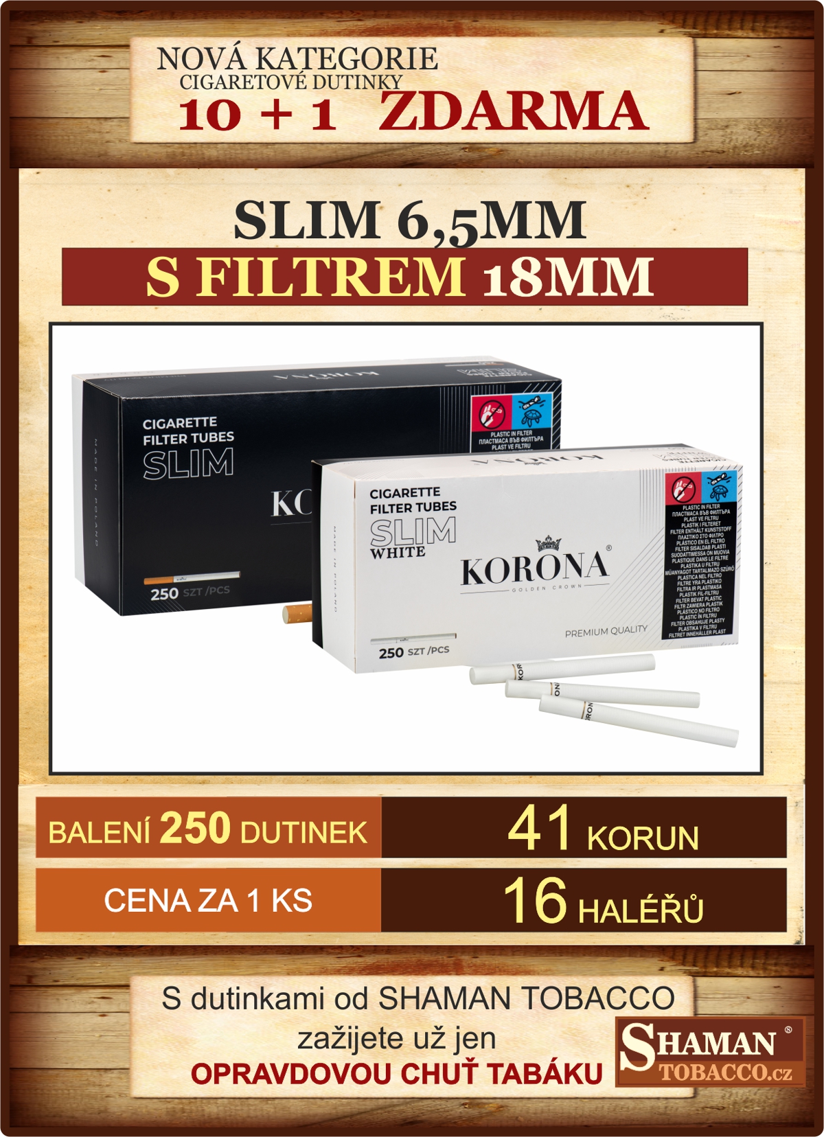 banner_10+1_dutinky_slim_KORONA_SHAMANTOBACCO.cz_01