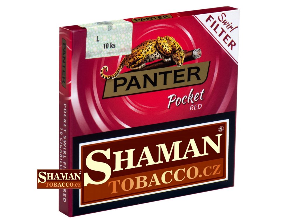 panter pocket swirl red filter 10ks SHAMANTOBACCO.cz 01