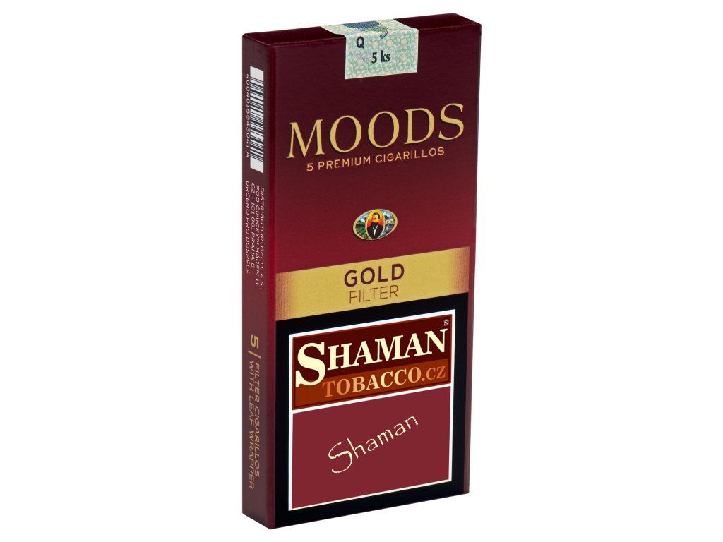 Doutníčky Dannemann Moods Gold Filter 5ks