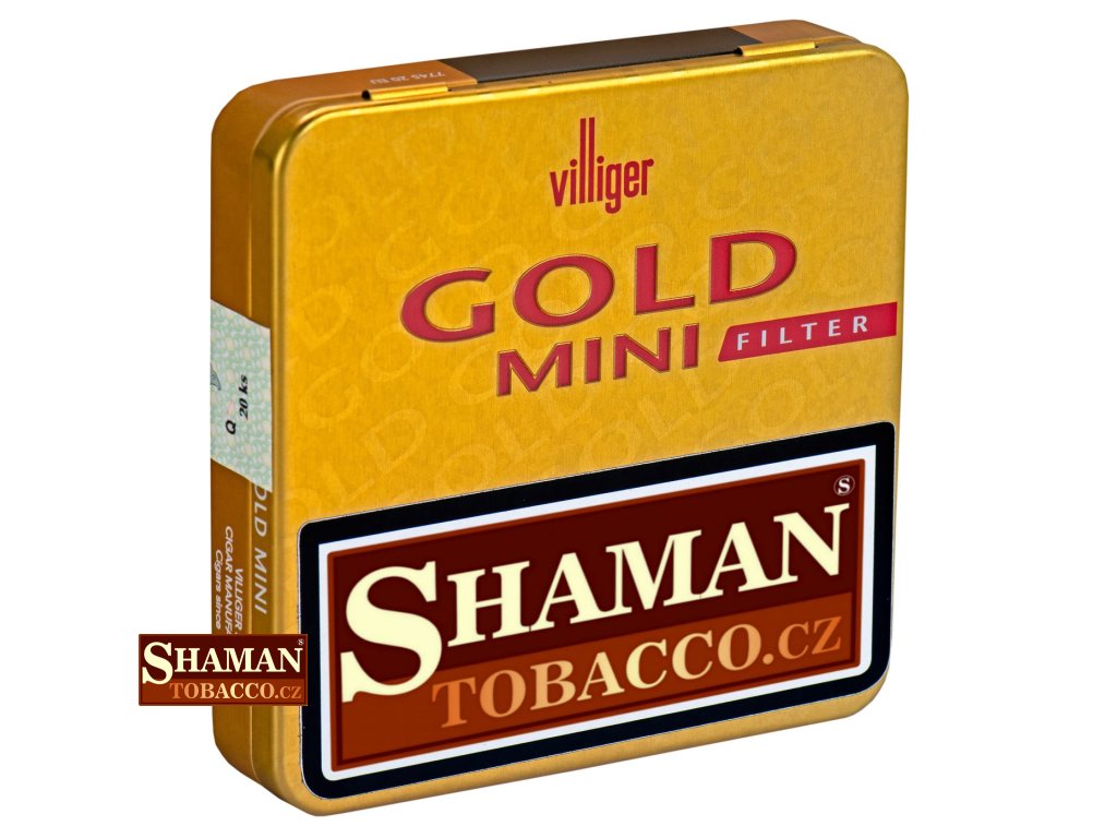 doutnicky villiger gold mini filter 20ks SHAMANTOBACCO.cz 01