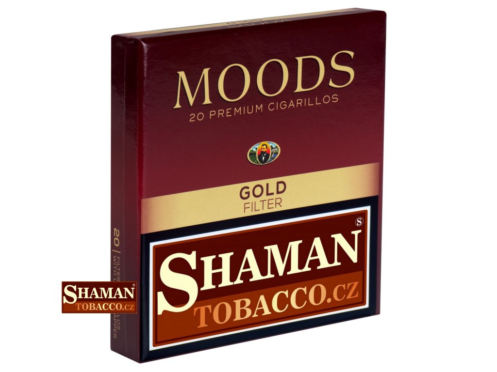 doutnicky dannemann moods gold filter 20ks SHAMANTOBACCO.cz 01