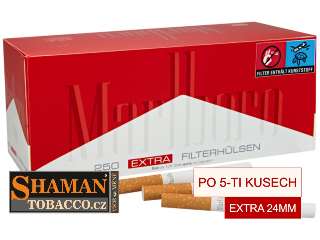 5ks dutinky marlboro red 250 SHAMANTOBACCO.cz 01