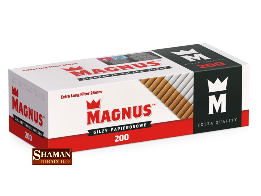 dutinky magnus 200 XL filter 24mm SHAMANTOBACCO.cz 01