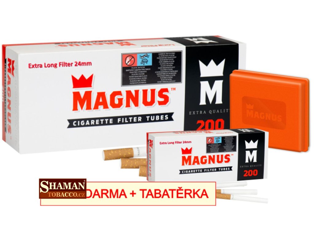 dutinky magnus 200 filter 24mm darek tabaterka magnus SHAMANTOBACCO.cz 011