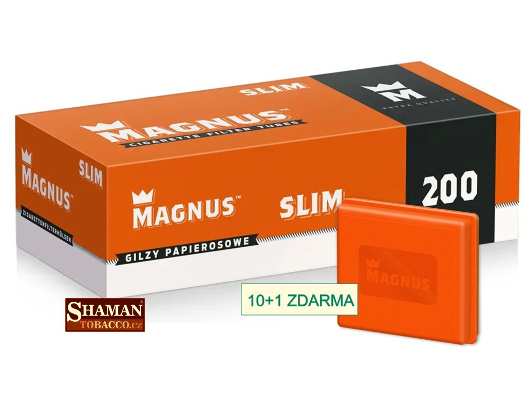 dutinky magnus 200 slim filter 20mm darek tabaterka magnus SHAMANTOBACCO.cz 01