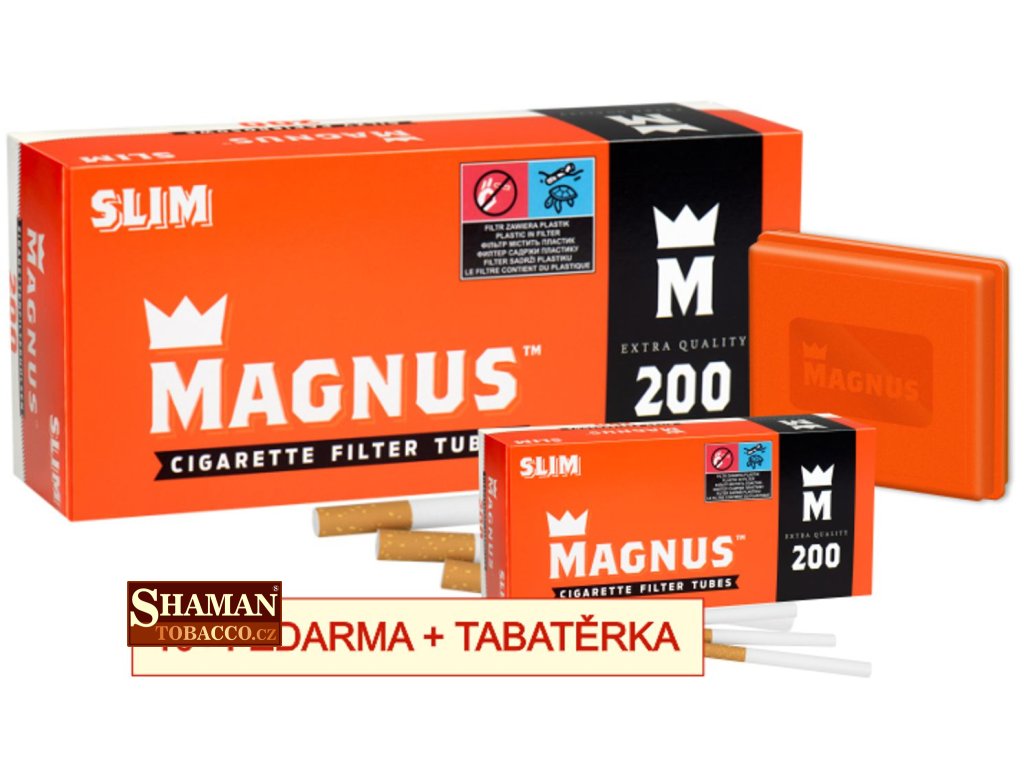 dutinky magnus 200 slim filter 20mm darek tabaterka magnus SHAMANTOBACCO.cz 011