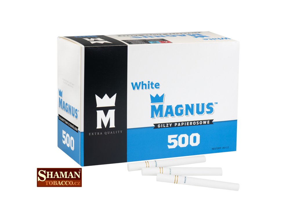 dutinky magnus 500 white filter 15mm darek plnicka magnus SHAMANTOBACCO.cz 01