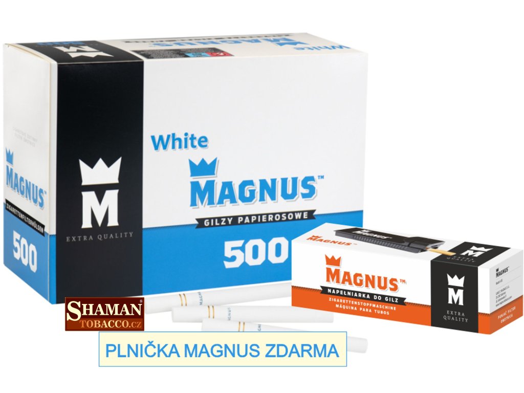dutinky magnus 500 white filter 15mm darek plnicka magnus SHAMANTOBACCO.cz 011
