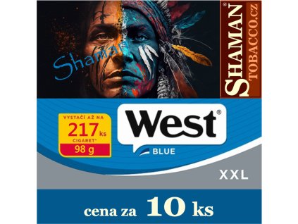 west blue 98g 10ks shamantobacco.cz 01