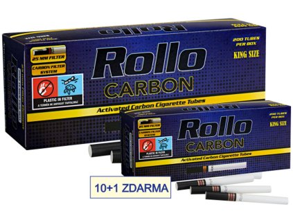 10+1 zdarma dutinky rollo triple carbon SHAMANTOBACCO.cz 011