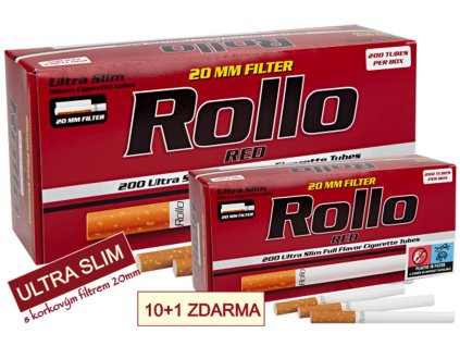 10+1 zdarma dutinky rollo slim red SHAMANTOBACCO.cz 015