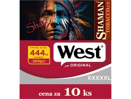 west red 200g 10ks shamantobacco.cz 01