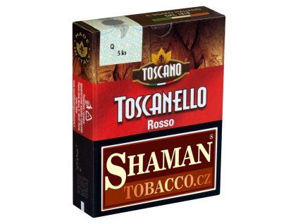 Doutníčky TOSCANELLO ROSSO CAFFÉ 5KS