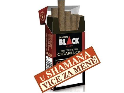 DJARUM BLACK RUBY KRETEK FILTER CIGARILLOS