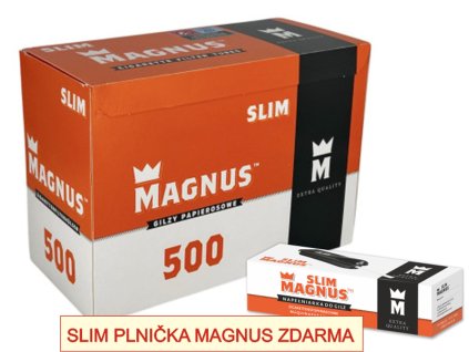 dutinky magnus 500 slim filter 20mm darek slim plnicka magnus SHAMANTOBACCO.cz 01