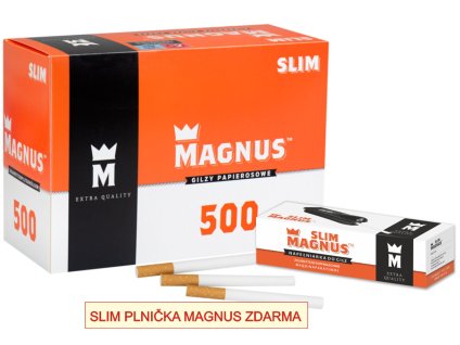 dutinky magnus 500 slim filter 20mm darek slim plnicka magnus SHAMANTOBACCO.cz 011