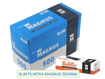 dutinky magnus 500 white slim filter 20mm darek slim plnicka magnus SHAMANTOBACCO.cz 01