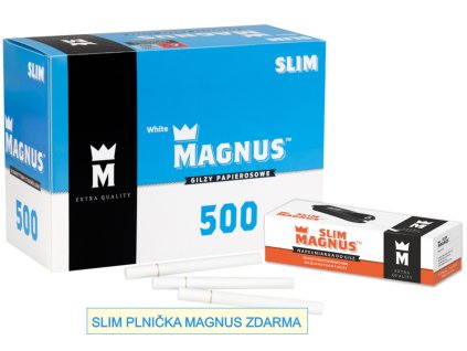 dutinky magnus 500 white slim filter 20mm darek slim plnicka magnus SHAMANTOBACCO.cz 011