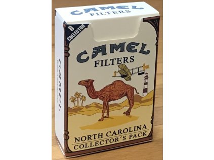 RETRO obal na krabičku cigaret MYBOXX CAMEL NORTH CAROLINA (Collector 8)