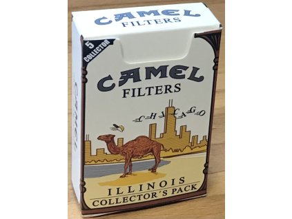 RETRO obal na krabičku cigaret MYBOXX CAMEL ILLINOIS (Collector 5)