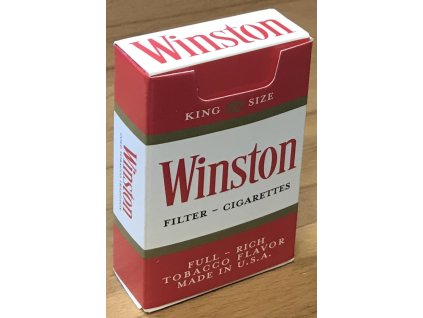 RETRO obal na krabičku cigaret MYBOXX WINSTON RED