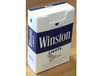 RETRO obal na krabičku cigaret MYBOXX WINSTON BLUE