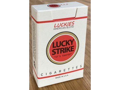 RETRO PROFI obal na krabičku cigaret MYBOXX LUCKY STRIKE RED