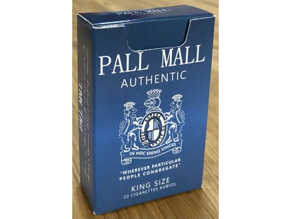 RETRO PROFI obal na krabičku cigaret MYBOXX PALL MALL BLUE