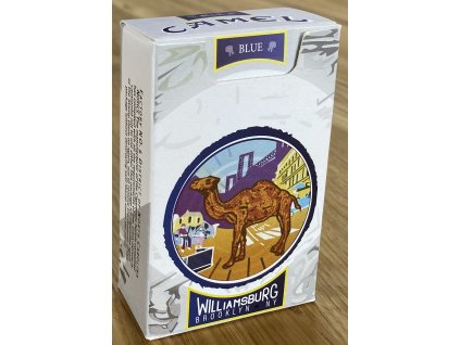 RETRO PROFI obal na krabičku cigaret MYBOXX CAMEL WILLIAMSBURG BROOKLYN