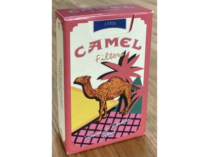 RETRO PROFI obal na krabičku cigaret MYBOXX CAMEL 1980 PALM RED