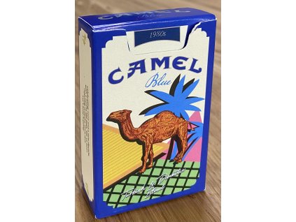 RETRO PROFI obal na krabičku cigaret MYBOXX CAMEL 1980 PALM BLUE