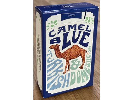 RETRO PROFI obal na krabičku cigaret MYBOXX CAMEL 1980 TURKISH & DOMESTIC BLUE