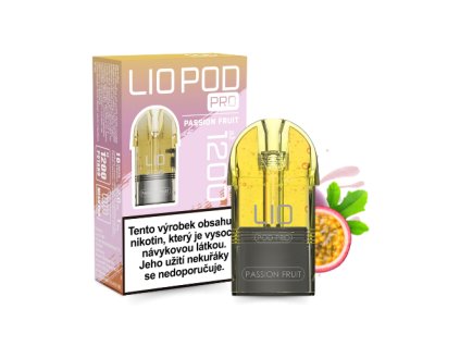 LIO POD PRO - Passion Fruit 16mg - 1200 potahů!