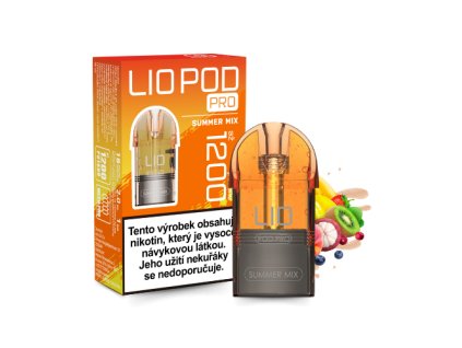LIO POD PRO - Summer Mix 16mg - 1200 potahů!