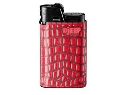 djeep feuerzeuge croco krokodiloptik in versch farben 24er display 3