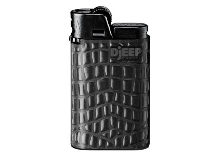 djeep feuerzeuge croco krokodiloptik in versch farben 24er display 4